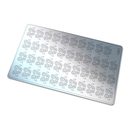 Freedecor, Металлизированные наклейки №151, серебро