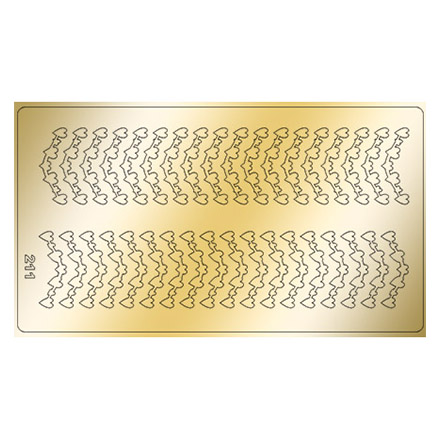 Freedecor, Металлизированные наклейки №211, золото