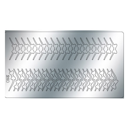 Freedecor, Металлизированные наклейки №218, серебро