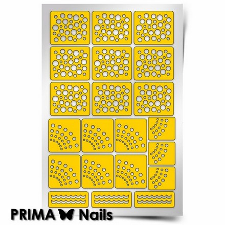 Prima Nails, Трафареты «Горошек»