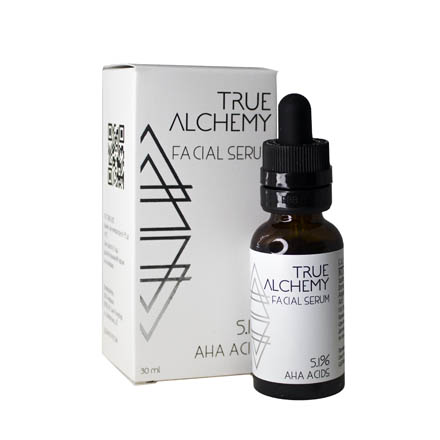 True Alchemy, Сыворотка для лица AHA Acids 5.1%, 30 мл