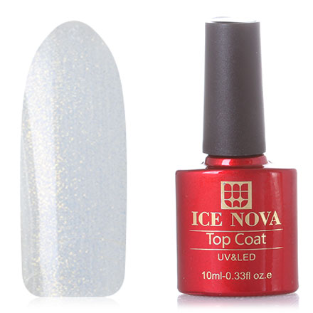 Ice Nova, Top Shimmer №01, 10 мл