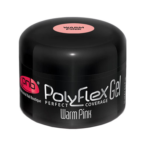 PNB, PolyFlex Gel, Warm Pink, 15 мл