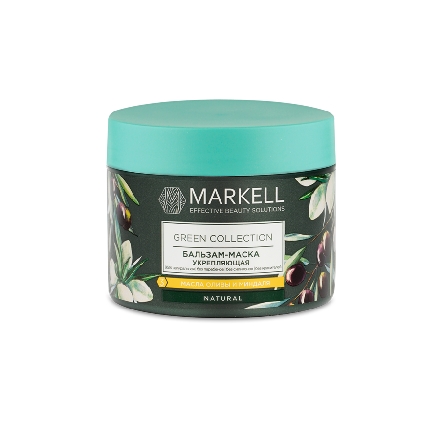 Markell, Бальзам-маска Green Collection, укрепляющая, 300 мл