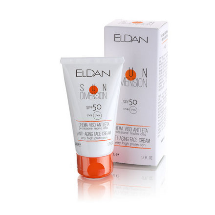 Eldan Cosmetics, Солнцезащитный крем Sun Dimension SPF 50, 5