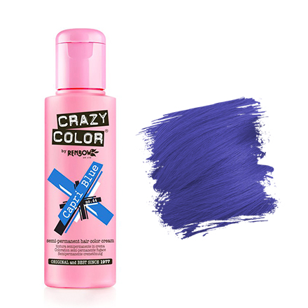 Crazy Color, Краска для волос №44, Capri Blue