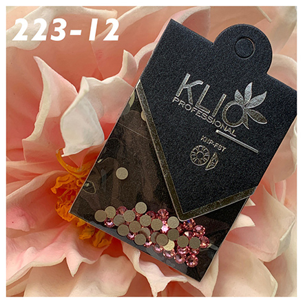 Klio Professional, Стразы Rose №223, 3 мм