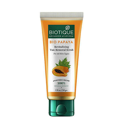 Biotique, Скраб для лица Bio Papaya, 50 г