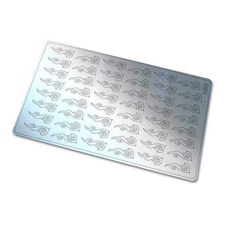 Freedecor, Металлизированные наклейки №153, серебро