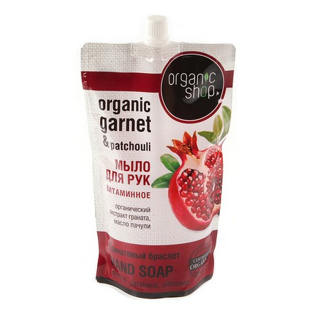 Organic Shop, Жидкое мыло «Гранатовый браслет», 500 мл
