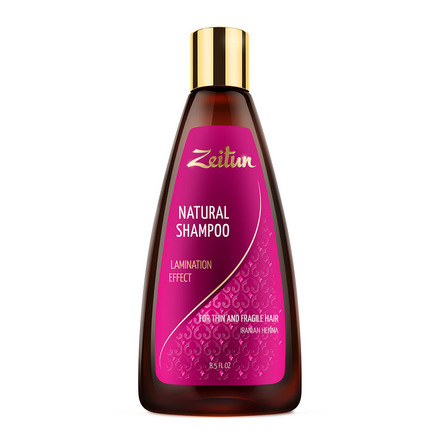 Zeitun, Шампунь для волос «Эффект ламинирования», 250 мл