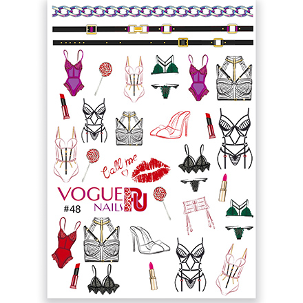 Vogue Nails, 3D-слайдер №48