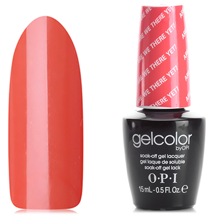 OPI GelColor, Гель-лак Are We There Yet? T23