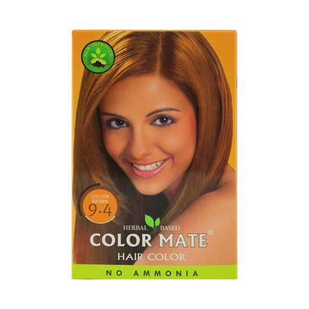 COLOR MATE, Травяная краска для волос 9.4
