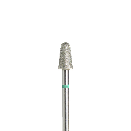Алмазная насадка 82, зелёная (жесткая), D=5 мм