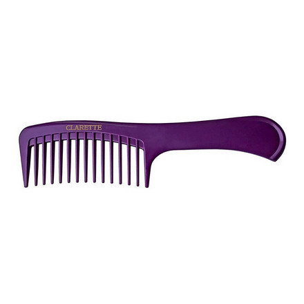 Clarette, Расческа с ручкой для волос, фиолетовая