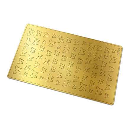 Freedecor, Металлизированные наклейки №124, золото