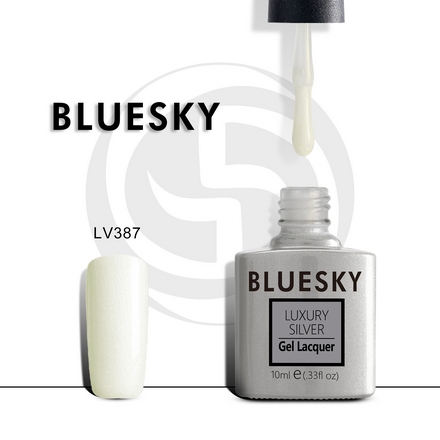 Bluesky, Гель-лак Luxury Silver №387