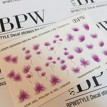 BPW.Style, Слайдер-дизайн «Летний» №3-88, фиолетовый градиен