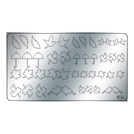 Freedecor, Металлизированные наклейки №189, серебро