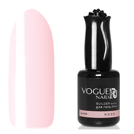 Vogue Nails, База для гель-лака Builder, Rose, 18 мл
