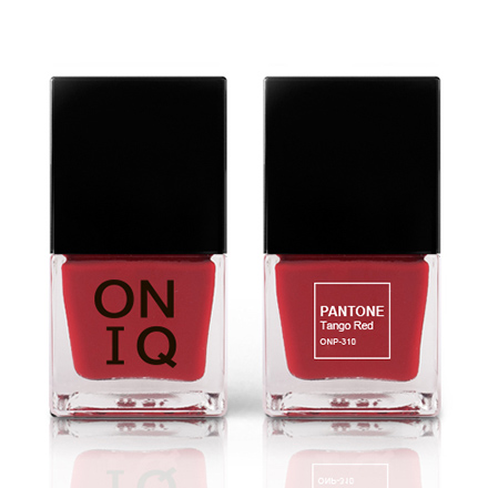 ONIQ, Лак для ногтей Pantone, Tango Red