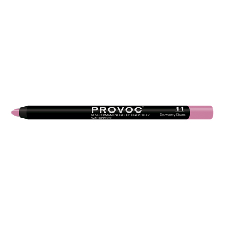 Provoc, Гелевая подводка-карандаш для губ №11, Strawberry Ki