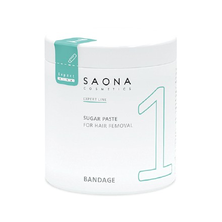 Saona Cosmetics, Сахарная паста для депиляции Bandage, 1000 