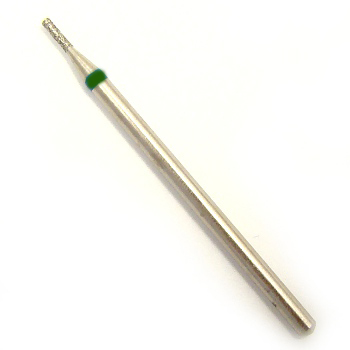Алмазная насадка 108-18, зеленая (жесткая), D=1,8 мм