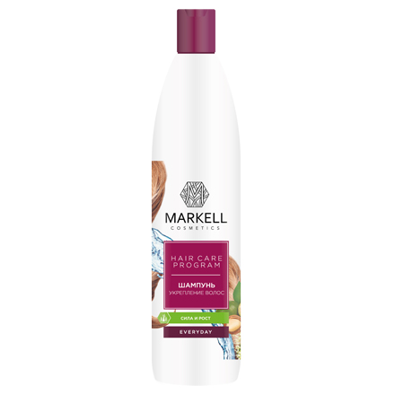 Markell, Шампунь для волос Everyday, укрепление, 500 мл