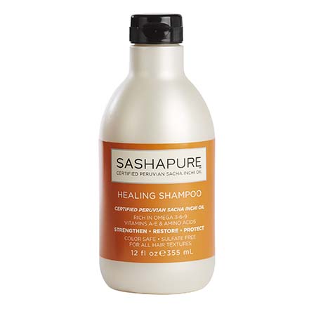 Sashapure, Шампунь для волос Healing, 355 мл
