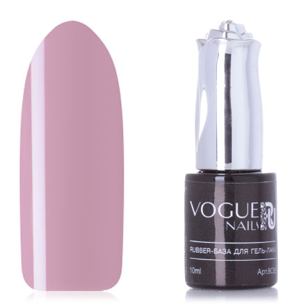 Vogue Nails, База для гель-лака Rubber, pudra, 10 мл