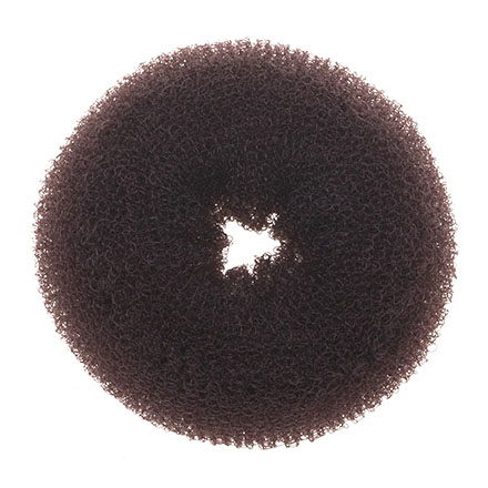 Dewal, Валик-губка для прически, коричневый, D=8 см