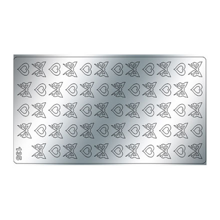 Freedecor, Металлизированные наклейки №135, серебро
