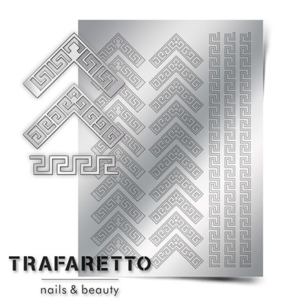 Trafaretto, Металлизированные наклейки OR-05, серебро