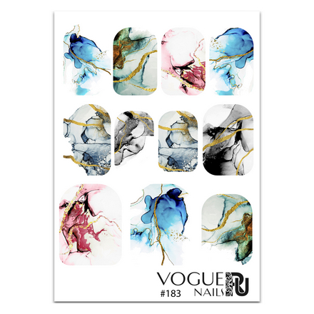 Vogue Nails, Слайдер-дизайн №183