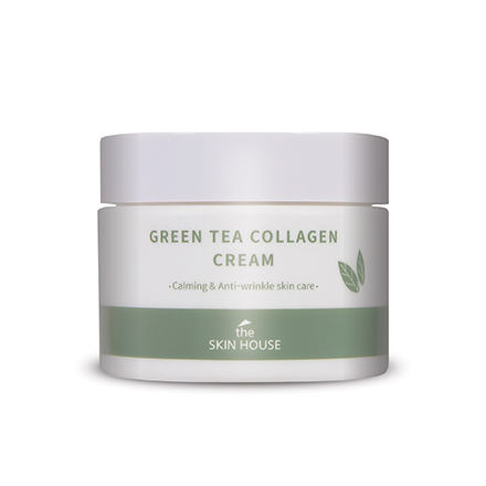 The Skin House, Крем для лица Green Tea Collagen, 50 мл