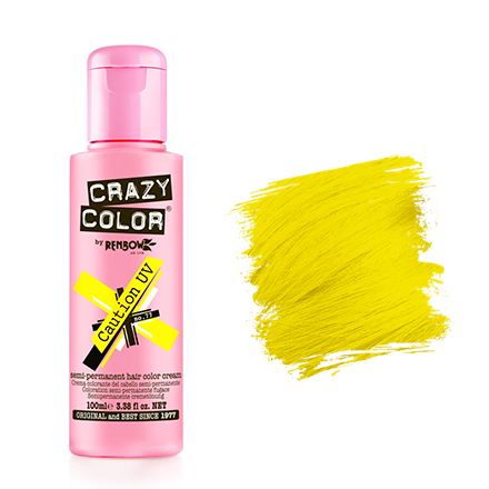 Crazy Color, Краска для волос №77, Caution UV