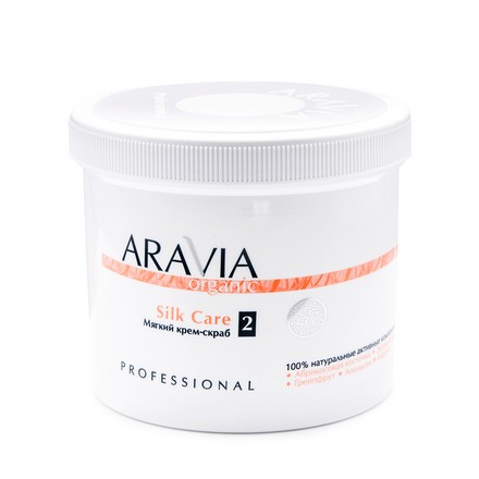 ARAVIA Organic, Мягкий крем-скраб "Silk Care", 550