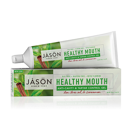 JASON, Гелевая зубная паста Healthy Mouth Anti-Cavity&Tartar