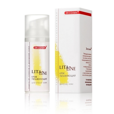 LitaLine, Крем для лица «Увлажняющий» для сухой кожи, 200 мл