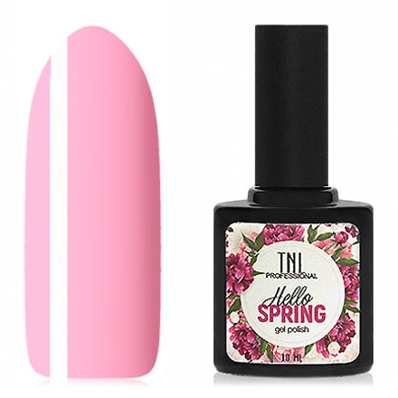 TNL, Гель-лак Hello Spring №05, розовый фламиного