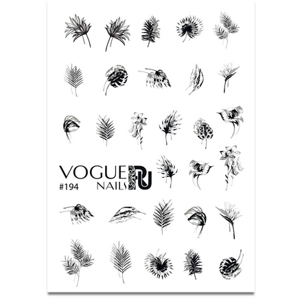Vogue Nails, Слайдер-дизайн №194