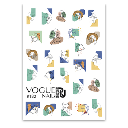 Vogue Nails, Слайдер-дизайн №180