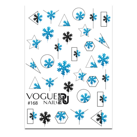 Vogue Nails, Слайдер-дизайн №168