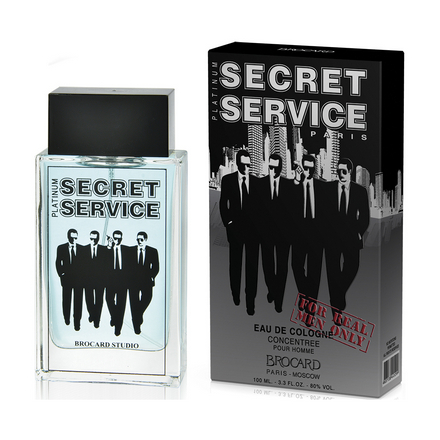 Brocard, Одеколон Secret Service Platinum, 100 мл