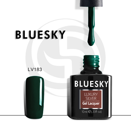 Bluesky, Гель-лак Luxury Silver №183