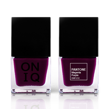 ONIQ, Лак для ногтей Pantone, Magenta Purple