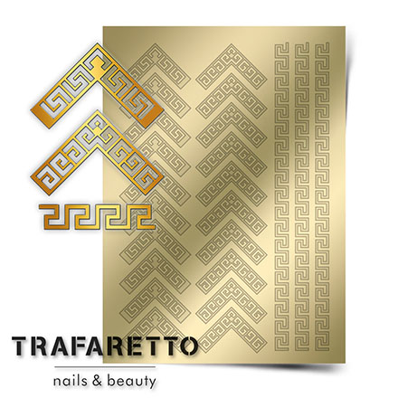 Trafaretto, Металлизированные наклейки OR-05, золото