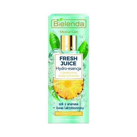 Bielenda, Гидроэссенция для лица Fresh Juice, ананас, 110 мл